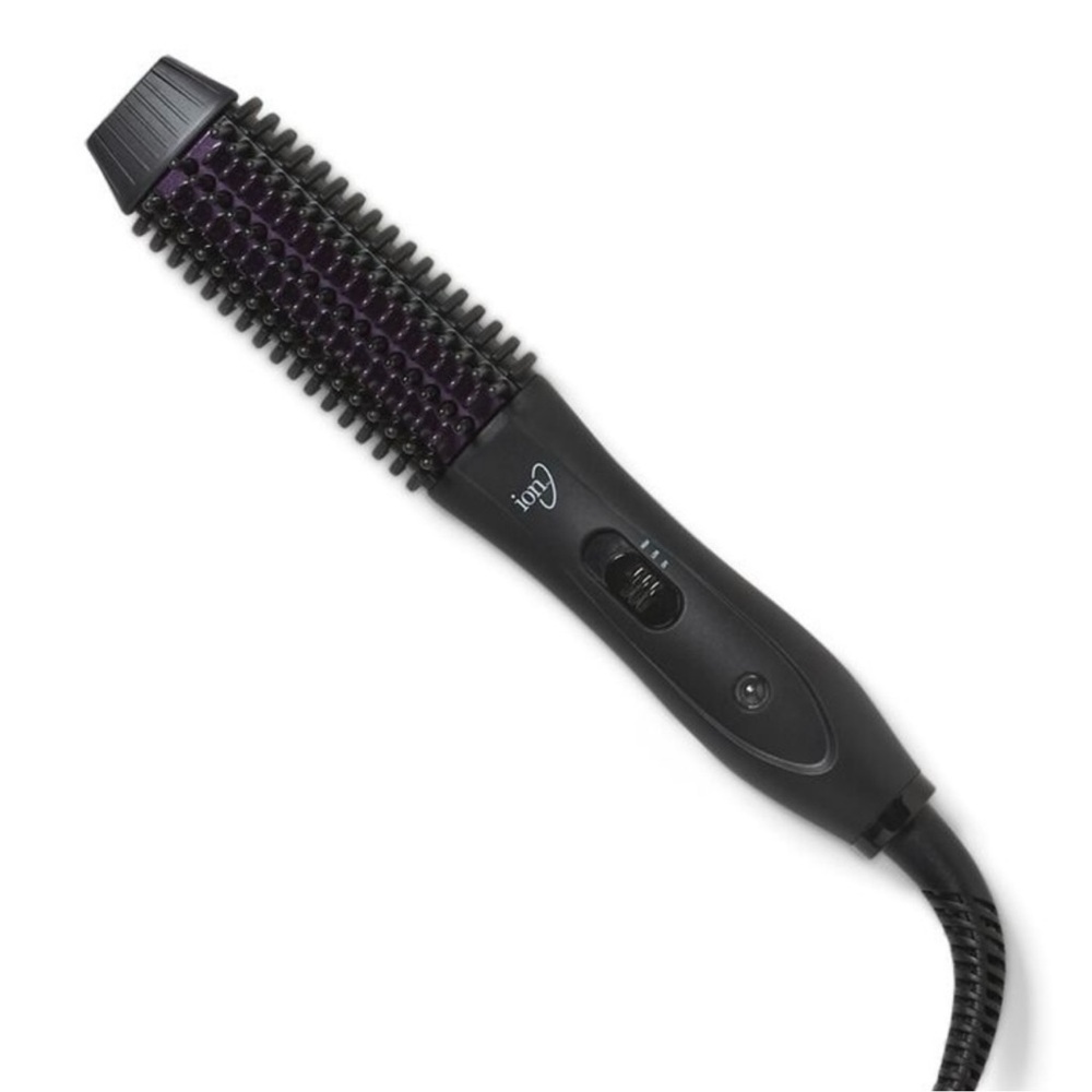 Travel Straightening Brush Iron By lon